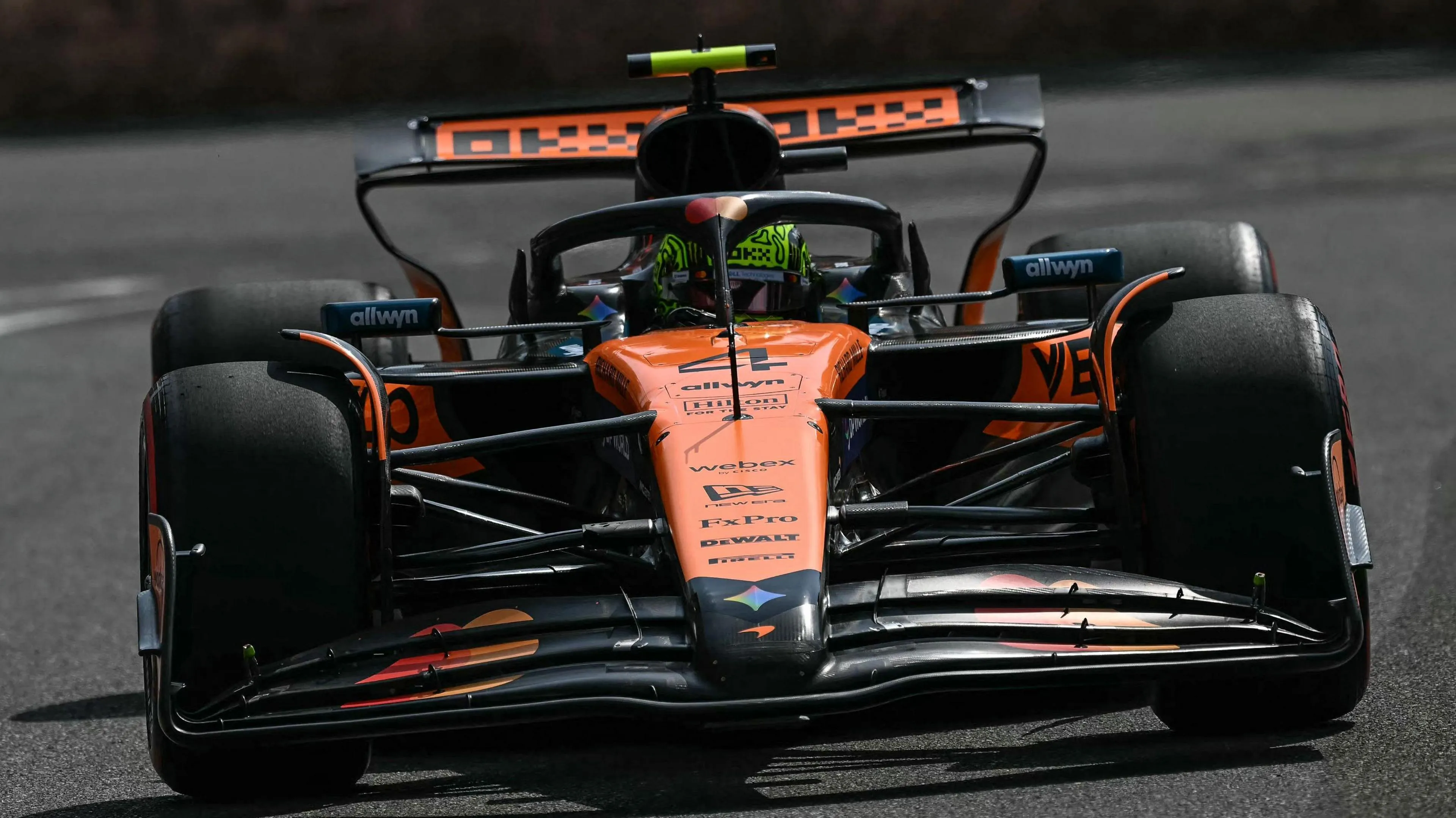Norris Leads Piastri in Azerbaijan First Practice